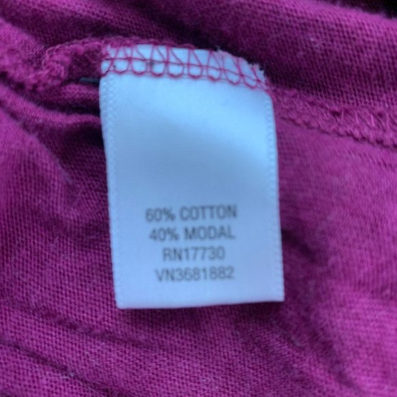 Jovovich Hawk Small Purple Top Sleeveless Wrap Tie - Picture 7 of 7